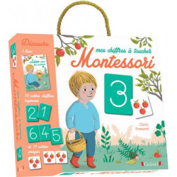 Mes chiffres à toucher Montessori