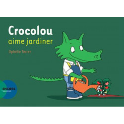 Crocolou aime jardiner