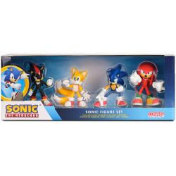 4 Figurines : Sonic, Shadow, Knuckles, Tails