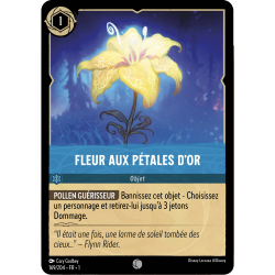 Fleur aux pétales d'or 169/204