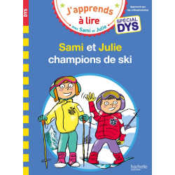 Sami et Julie, champions de ski