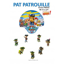 7 figurines pat patrouille